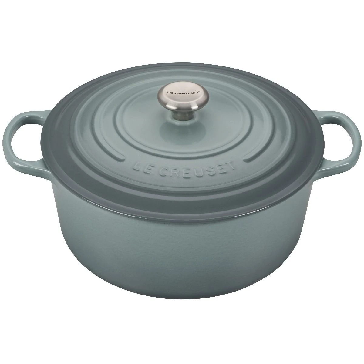 Cheapest ✔️ Le Creuset 9 Qt. Round Signature Dutch Oven With Stainless Steel Knob | Sea Salt ✨ 3 Cheapest ✔️ Le Creuset 9 Qt. Round Signature Dutch Oven With Stainless Steel Knob | Sea Salt ✨