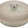 Cheapest ⌛ Le Creuset 3.5 Qt. Signature Enameled Cast Iron Braiser With Stainless Steel Knob | Meringue White ???? 2 Cheapest ⌛ Le Creuset 3.5 Qt. Signature Enameled Cast Iron Braiser With Stainless Steel Knob | Meringue White ???? -Le Creuset Shop rs9094 ls2532 30716ss
