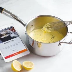 Top 10 ???? Hestan Cue 3.5 Qt Sauce Pot + Induction Cooktop ???? -Le Creuset Shop saucepot8 2