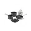 Discount ???? Cuisinart SmartNest Hard Anodized Cookware Set | 11-Piece ???? -Le Creuset Shop smartnestonwhite1 1