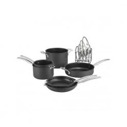 Discount ???? Cuisinart SmartNest Hard Anodized Cookware Set | 11-Piece ????
