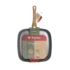 Best Pirce ???? Tognana 11" Square Grill Pan | Stone & Wood Style ???? -Le Creuset Shop square3