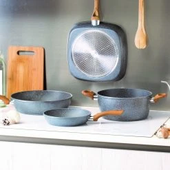 Best Pirce ???? Tognana 11" Square Grill Pan | Stone & Wood Style ???? -Le Creuset Shop square6