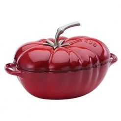 Coupon ???? Staub 3 Qt. Tomato Cocotte | Cherry Red ????