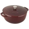 Best reviews of ❤️ Staub 3.75 Qt Essential French Oven | Grenadine ⌛ -Le Creuset Shop staub gren 1