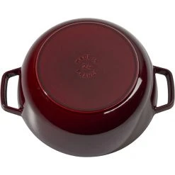 Best reviews of ❤️ Staub 3.75 Qt Essential French Oven | Grenadine ⌛ -Le Creuset Shop staub gren 2