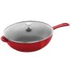 Cheapest ???? Staub 2.9 Qt Cast Iron Daily Pan | Cherry ????