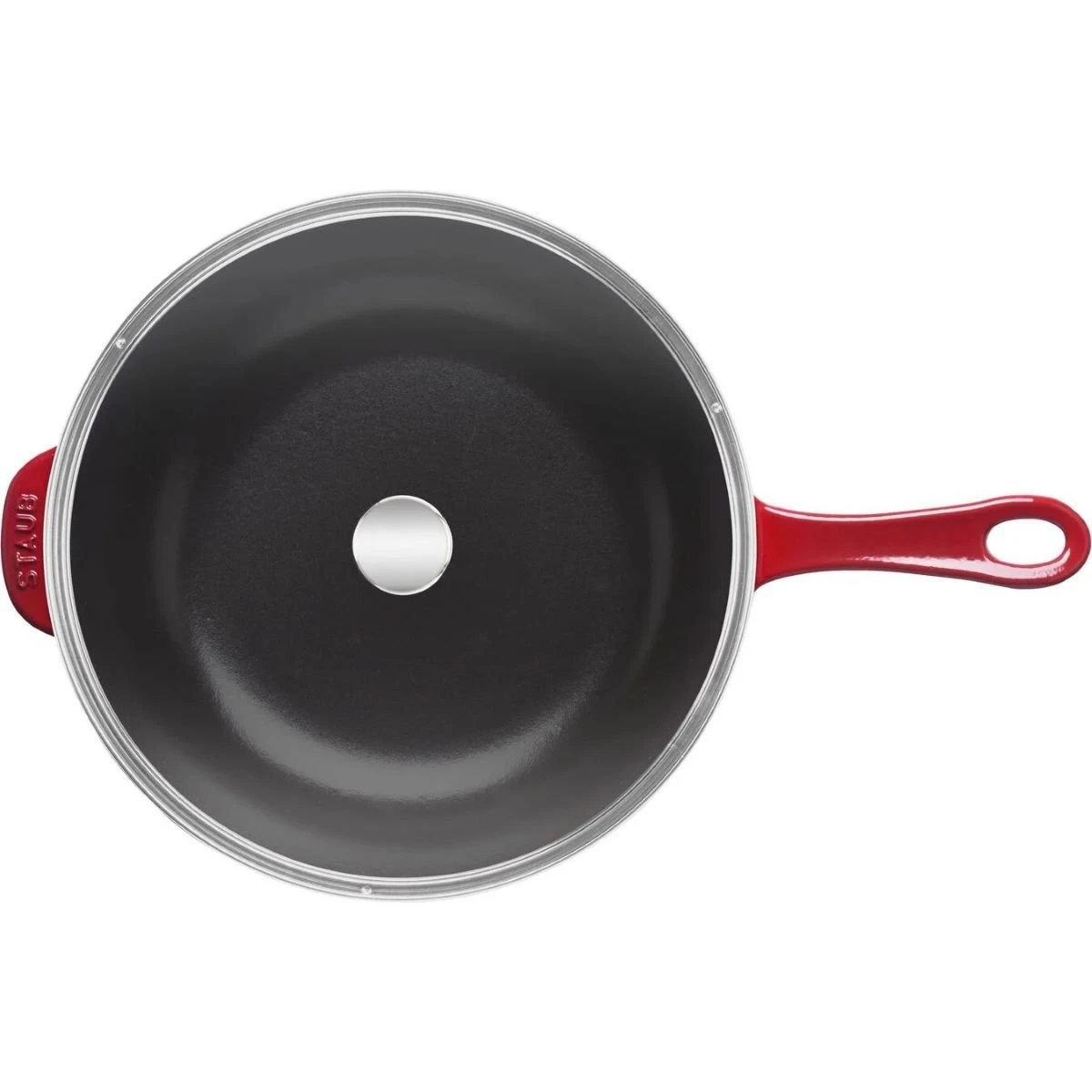 Cheapest ???? Staub 2.9 Qt Cast Iron Daily Pan | Cherry ???? 16 Cheapest ???? Staub 2.9 Qt Cast Iron Daily Pan | Cherry ???? - Image 2