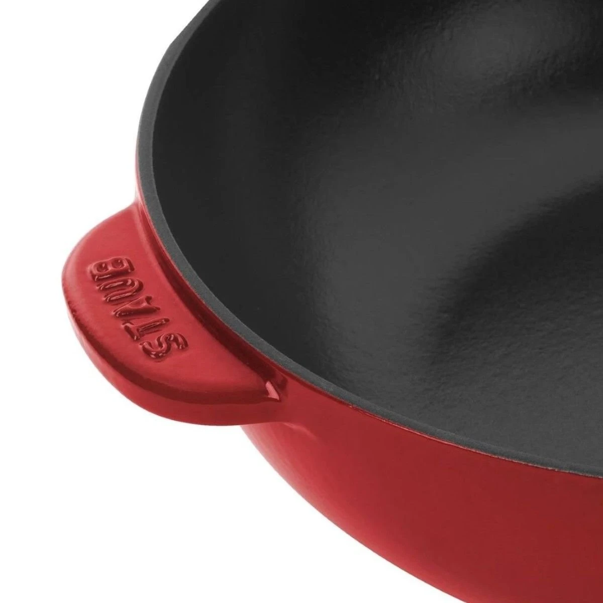 Cheapest ???? Staub 2.9 Qt Cast Iron Daily Pan | Cherry ???? 18 Cheapest ???? Staub 2.9 Qt Cast Iron Daily Pan | Cherry ???? - Image 4