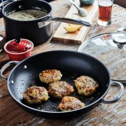 Deals ???? Le Creuset 4 Qt. Shallow Casserole/Braiser With Glass Lid | Toughened Nonstick Pro ???? -Le Creuset Shop tbraiser1