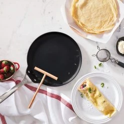 Best deal ???? Le Creuset 11" Crepe Pan With Rateau | Toughened Nonstick Pro ⌛ -Le Creuset Shop tnsp2100 28f