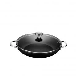 Deals ???? Le Creuset 4 Qt. Shallow Casserole/Braiser With Glass Lid | Toughened Nonstick Pro ????