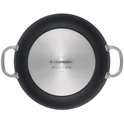 Deals ???? Le Creuset 4 Qt. Shallow Casserole/Braiser With Glass Lid | Toughened Nonstick Pro ???? -Le Creuset Shop tnsp8100 30d