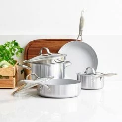 Promo ⭐ GreenPan Venice Pro Ceramic Non-Stick 7-Piece Cookware Set ???? 7 Promo ⭐ GreenPan Venice Pro Ceramic Non-Stick 7-Piece Cookware Set ???? -Le Creuset Shop venice cc003067 001 2