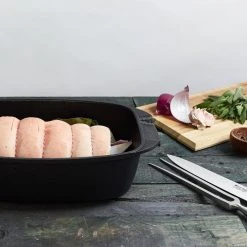 Wholesale ???? Swiss Diamond | XD Roaster With Lid - 13" X 8" (5.3 Quart) ???? -Le Creuset Shop xd61033cv1a