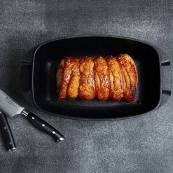 Wholesale ???? Swiss Diamond | XD Roaster With Lid - 13" X 8" (5.3 Quart) ???? -Le Creuset Shop xd61033cv3